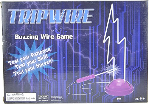 Tripwire Buzzing Wire Game Test Your Nerves and Don't Get Zapped (Bolt)