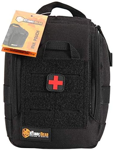 Medical and EDC IFAK Molle Pouch for Blowout Kit, EMT, Medical Supply, Everyday Carry, Emergency, Tactical Gear, Gunshot Trauma, Utility Pouch with Molle Webbing and D-Ring Attachments