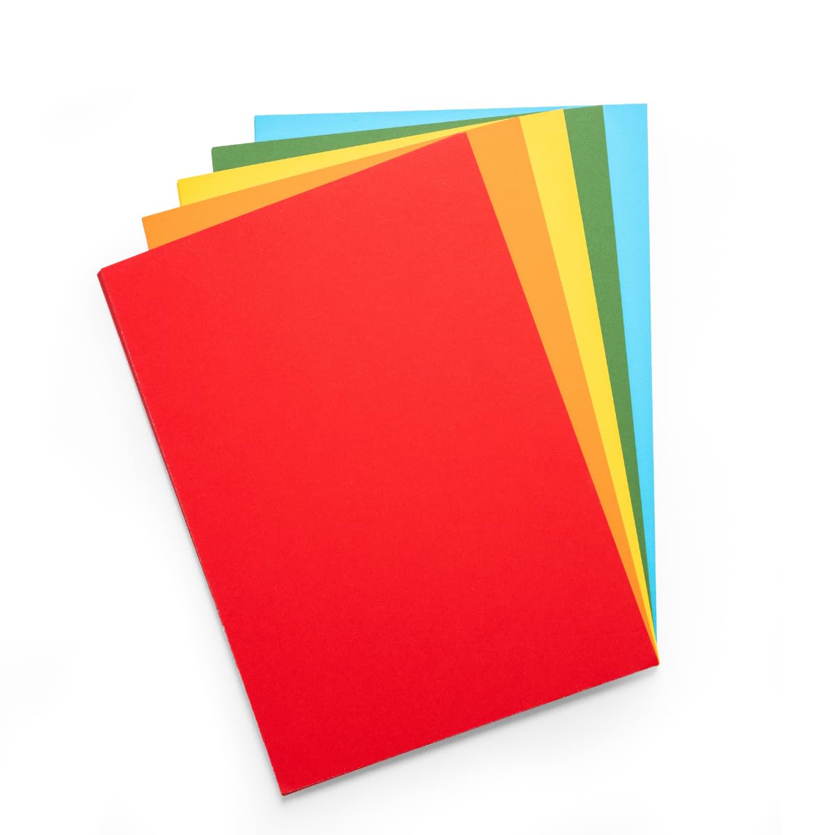Hawksbill A3 Coloured Card 225 GSM – 50 Pack Bright Rainbow Coloured Cardstock for Children’s Arts & Crafts School Projects Posters & Creative Activities