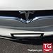 ThatGrin LLC Genuine Slipstream Bracket for 2020-2016 Tesla Model X - Patented USA Made Version - NO Holes, NO Adhesives, NO Drill Front License Plate Mounting Holder 2020 2019 2018 2017 2016