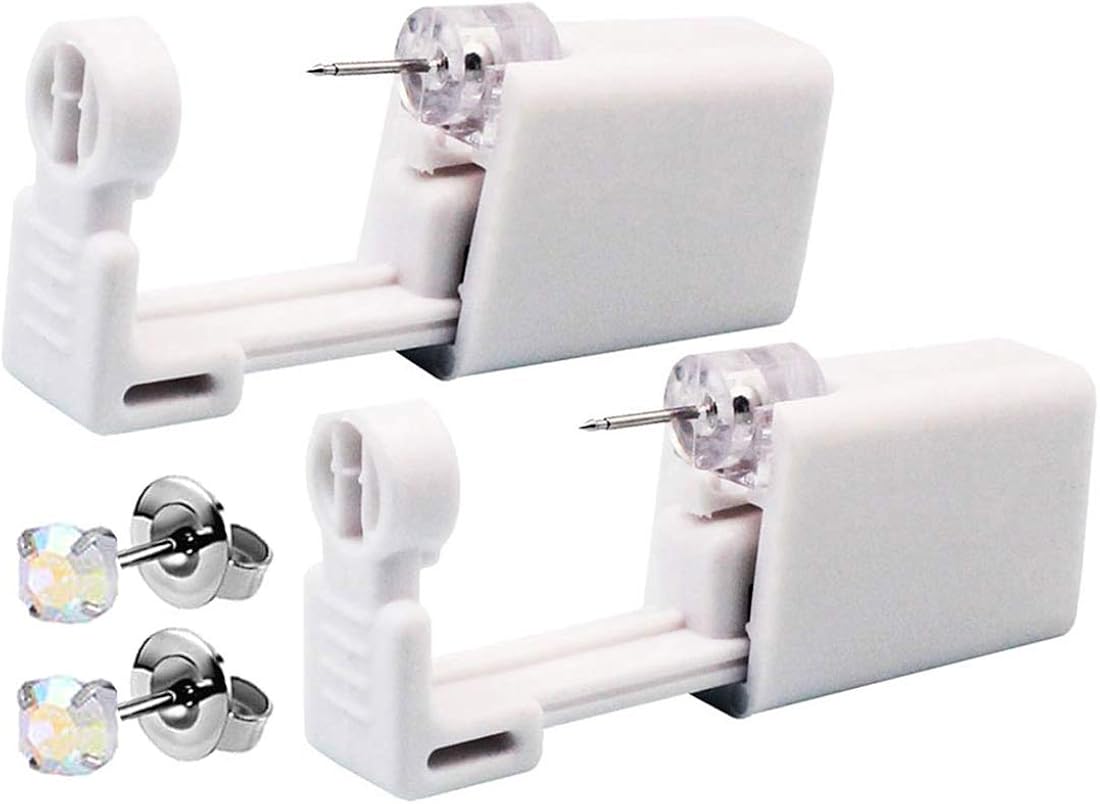 Self Ear Piercing Gun Ear Piercing Gun Kit Nose Piercing Gun Disposable