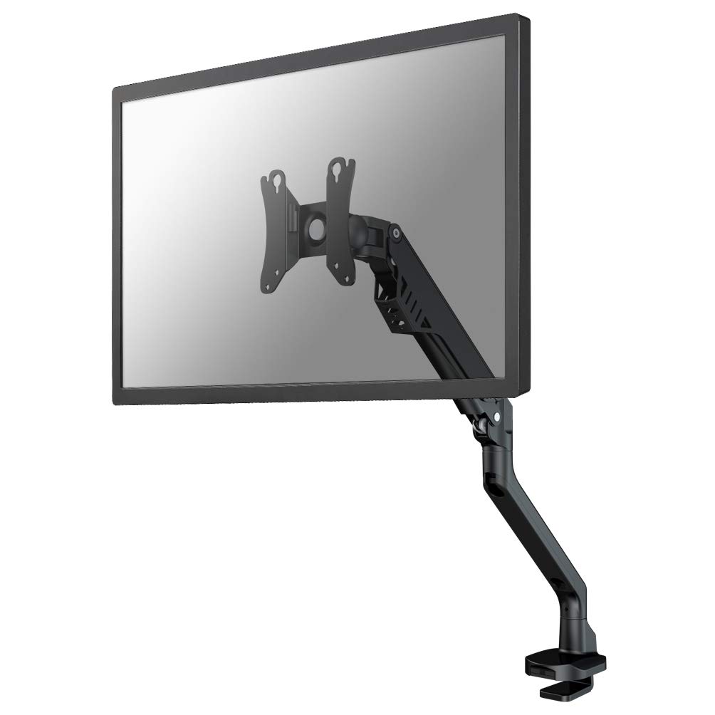 Newstar FPMA-D750BLACK Full Motion Desk Mount (clamp & grommet) for 10"-32" Monitor Screen, Height Adjustable (gas spring) - Black