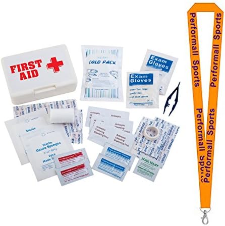 Champion Sports Bundle: First Aid Kit First Aid Kit + 1 Performall Lanyard FAKIT-1P