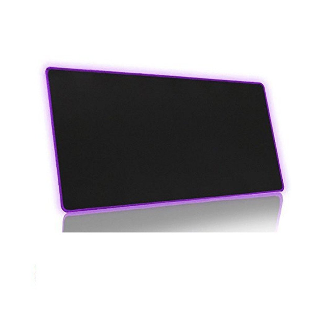 23''x12'' Functional Large Mouse Pads Non-slip Rubber Base Official Computer Mouse Pad Game Mouse Pad Gaming Mouse Mat (purple)