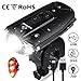 Super Bright 700 Lumens Bike Lights Front and Back Rechargeable Bike Light Set IP65 Waterproof Quick Release Headlight and Taillight Free Bicycle Flashlight for Safe Cycling (bikelight Set)