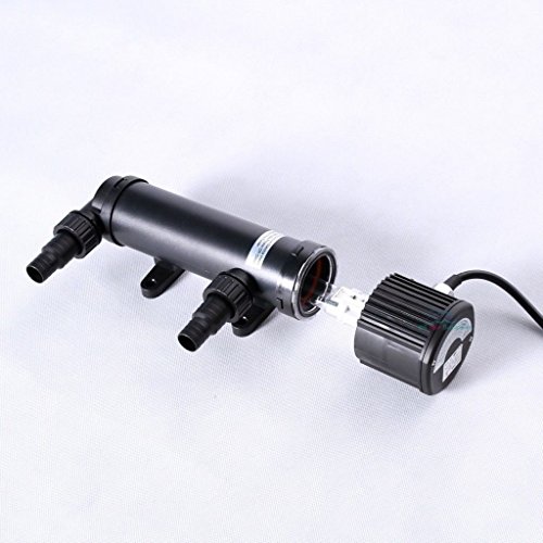 9 W Aquarium UV Sterilizer Light Clarifier Pond Koi Aquarium Fish Tank Reef Pump Filter