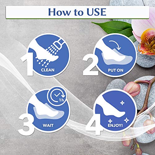 Foot Peel Mask - 3 Pack - Baby Foot, Gift Moisturizing Mask, Dead Skin Cells, Exfoliant For Soft Feet, Exfoliating Foot Peel Mask, Callus Remover, Peel Away Callus, Make Your Feet Baby Soft (Standart)