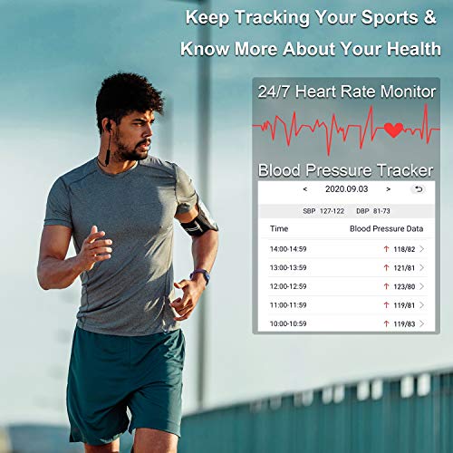 DFG Smart Watch HRV Activity Tracker Blood Oxygen Meter Heart Rate