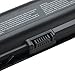 TAUPO New Laptop Battery for HP Pavilion DV6500 DV6000 DV2700 DV2500 DV2100 DV2000, fits P/N 46506-001 HSTNN-LB42 [6600mAh/73Wh, 9-Cell] - 12 Months Warranty