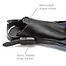 ELEMENTEX Naga Sports Series Kids Snorkel Set with Dry Top Snorkel, Single Lens Mask, Trek Fins, Mesh Bag - XS/XXS Blue