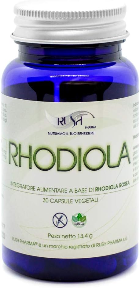 Rhodiola Rosea Capsules, Stress Relief Pills Weight Loss Anxiety Chronic Fatigue Sleeping Insomnia Hunger Stop Supplement, High Strength Extract Natural Remedy for Kids Adults