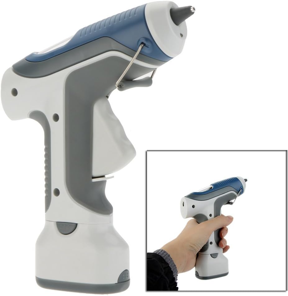 GK-368 7W 6V Battery Cordless Hot Melt Glue Gun + 3pcs 7mm Glue Stick hot Glue Gun Power Tools for DIY Model Craft