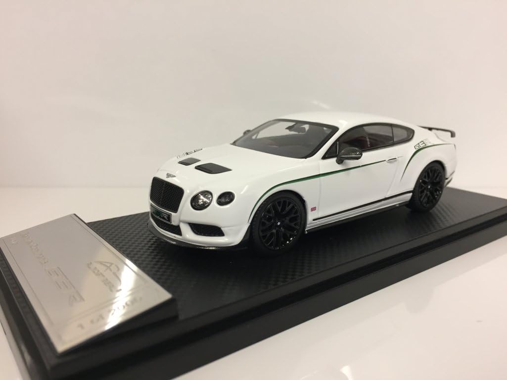 Almost Real 430401 Bentley Continental GT3-R 2015 White 1:43 Scale