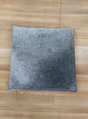 Zerimar Cowhide leather cushion Size: 1' 1'' x 1' 1'' FT 100% Natural Perfect for decoration