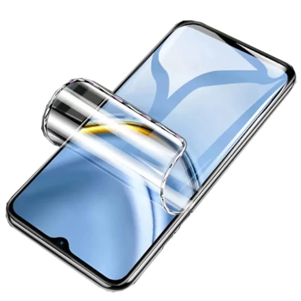 Snailcanfly 2Pcs High Sensitive Hydrogel Film Compatible with OPPO A76 6.56" Soft Flexible Film Transparent TPU Screen Protectors Fingerprint Unlock Explosion-proof NOT Tempered Glass