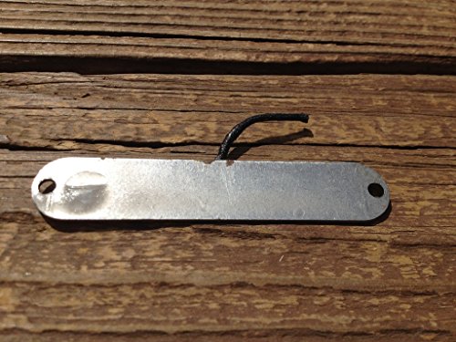 Lindy Fralin Base Plate For Strat Bridge Pickup - Prepped & Pre-Waxed