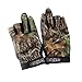 Isafish Fishing Hunting Gloves 3 Cut Finger Anti-Slip Camouflage Color Breathable Waterproof Gloves Outdoor Sun Protection Gloves