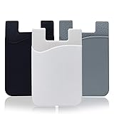 Cell Phone Wallet, Asstar Silicone 3M Adhesive