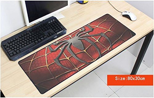 mouse pad anime pad to mouse notbook computer mousepad High quality gaming padmouse gamer to laptop 80x30cm mouse mats spider man