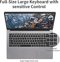 SGIN Laptop 15.6 Inch, 4GB DDR4 128GB SSD Windows
