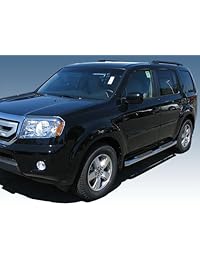 MaxMate Custom Fit 09 15 Honda Pilot estribos de acero inoxidable, de 3 pulgadas, con kit para montaje.