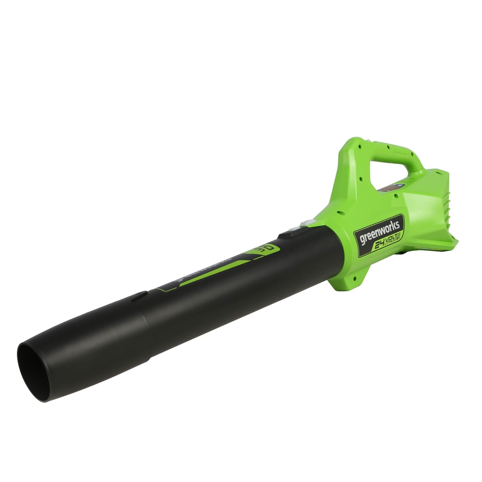 Greenworks Tools Greenworks G24Abii Souffleur À Batterie Axial De Feuilles Mortes Sans Fil, 145 Km/H, 9,08 M³/Min Sans Batterie 24V Ni Chargeur, Garantie 3 Ans