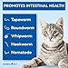 HERBALPET 8in1 Health Supplements | Cat Dewormer Alternative | Advanced Formula | Works for Kittens, Small, Medium and Large Cats | 3 Tablets | One-time Treatment