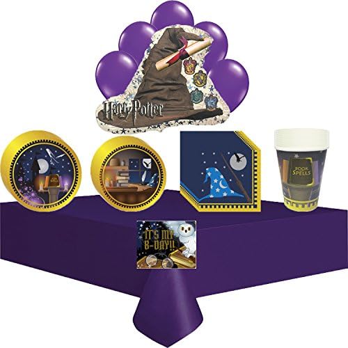 Harry Potter Themed Wizard Castle Deluxe Party Pack Bundle