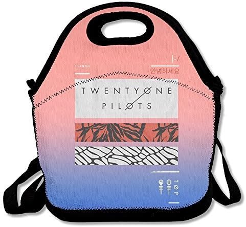 ITHOMS Portable Cooler Lunch Tote Pilots 21 Bento Bag