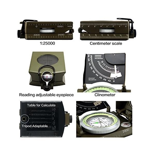 Easy-Catch-Professional-Multifunction-Military-Army-Metal-Sighting-Compass-inclinometer-for-Camping-Hiking-Waterproof-Compass