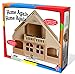 Small World Toys Ryan's Room Classic Wooden Dollhouse with 6 Rooms and Balcony