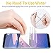 AMBBERDR [3-Pack] Screen Protector for Samsung Galaxy S9 Plus Max Coverage Flexible Film [Not Wet Applied] with Lifetime Replacement Warranty
