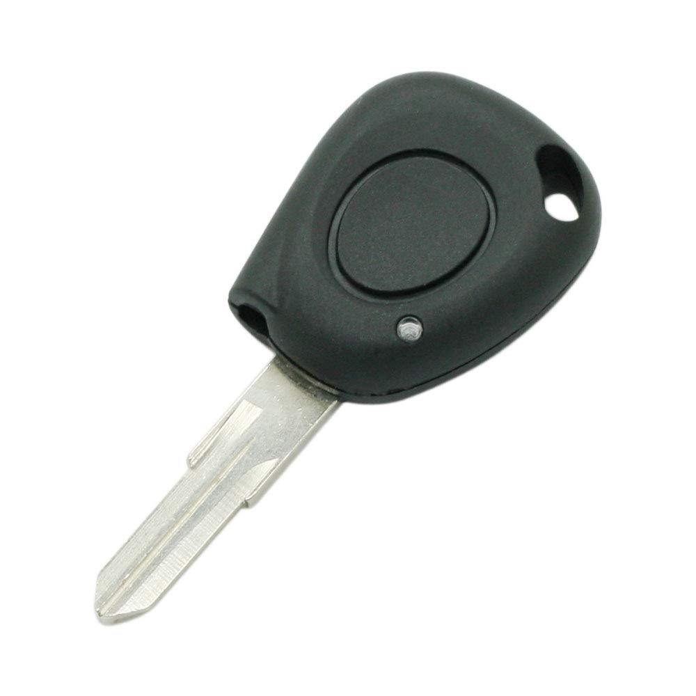 BROVACS Replacement Key Shell Compatible with RENAULT 1 Button Keyless Entry Remote Key Case Fob PG353M