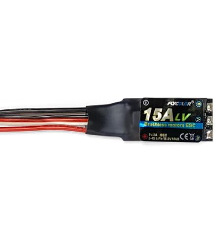 SPARKHOBBY HobbywingSkywalker Contrôleur de vitesse ESC sans balais 15 A V2 2 ~ 3S 5 V
