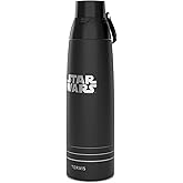 Tervis Venture Water Bottle Star Wars - Logo Made in USA Double Walled Insulated Tumbler Travel Cup Keeps Drinks Cold & Hot, 36oz, Stainless Steel