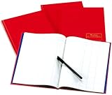 Collins Cathedral Accts Book 12 Cash Columns Red 69/12.1 96pp 41 lines view 2