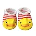 Bassion 10 Pairs Baby Socks Non Slip Newborn Infant Cute Baby Ankle Cotton Socks Skid Toddler Gripper Socks for 6-18 Months Gifts