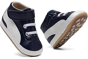 KHOCADW Baby Shoes,Infant Boys Girls Non-Slip Soft Sole Lightweight Sneakers,Unisex First Walking Shoes for 0-18 Months Toddler