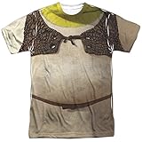 Shrek Animated Family Comedy Movie Ogre Costume Adult Front Print TShirt