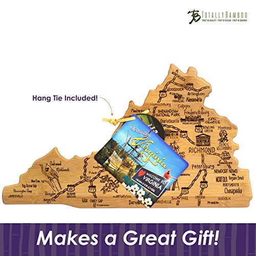 Totally Bamboo Virginia State Destination Bamboo Serving and Cutting Board - //medicalbooks.filipinodoctors.org