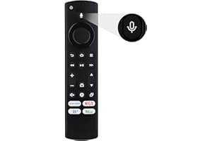 MOILDRH Replacement Vioce Remote Compatible for Insignia,Toshiba,Pioneer AMZ Omni, 4-Series Smart TVs,Also Compatible with Fire Stck Series,with 4 Shortcut NTFLX,DSNY+,HLU,PRM Video.1 Year Warranty
