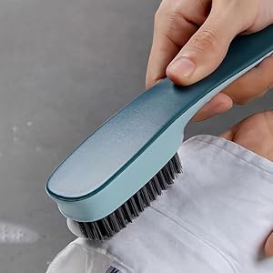 Shoes Cleaning Brush, Soft Bristle Handheld Scrubbing Brush–Multifunctional Cleaning Tools for Shoes, Laundry, Tile, Bathtub(