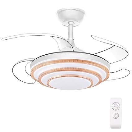 Fan Light With Remote Control Nordic Fan Light Wrought Iron