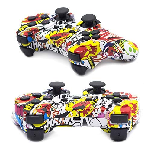 image for BRHE PS3 Controller Wireless Bluetooth Gamepad PS3 Games Remote Contro