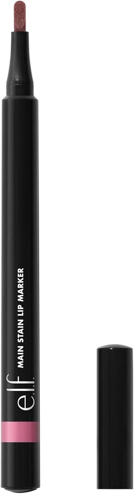 e.l.f. Main Stain Lip Marker, Rose Macaron | Lip Stain Lip Liner, Define, Contour & Fill for Long-Lasting & Transfer-Resistan