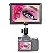 E7S 7 Inch DSLR Camera Field Monitor 1920x1200 IPS Camera-top Screen Supports 4K HDMI Input and Output Compatible Sony A7S II A6500 Panasonic GH5 Canon 5D Mark Camera with F970 LP-E6 Battery Plate
