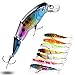 Sougayilang Fishing Lures Wobbler Fish Topwater Lure Swimbait Crankbait Minnow Artificial Bait With Hooks Carp Pike Bass Fishing Tackle Tool