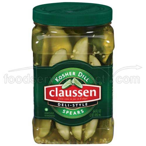 Claussen Kosher Dill Pickle Spears - Image 2