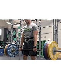 Bear KompleX - Correas de levantamiento de pesas (2 unidades), algodón, acolchado de neopreno, para levantamiento de pesas, culturismo, entrenamiento de circuitos, entrenamiento de fuerza, levantamiento de potencia, correas de levantamiento