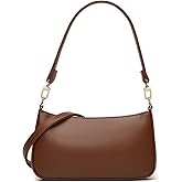 Shoulder Bags for Women, Retro Vegan Leather Classic Tote HandBags Purse with Zipper Closure